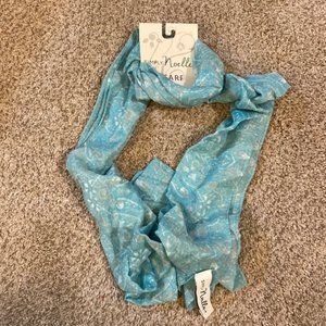 Blue and White Fashion Scarf
